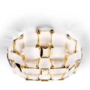 Slamp Mida Applique murale/Plafonnier, E14, MIDCM00GLD00000NMTEU,Vendu parluminaire