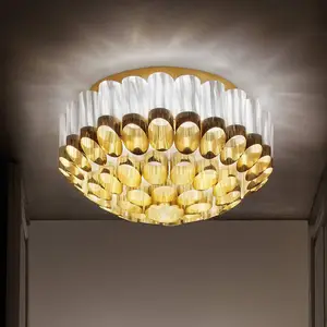 Slamp Odeon Ceiling plafonnier, doré, Ø 65 cmVendu parluminaire