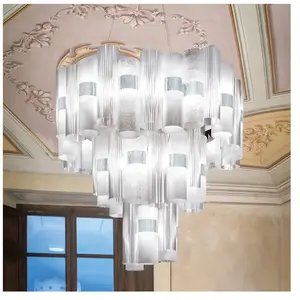 Slamp La Lollo Suspension LED, LALSXL0WHT01T00NMTEU, pas cher