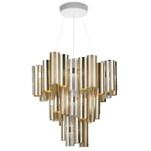 Slamp La Lollo Suspension LED, LALSXL0GLD01T00NMTEU, pas cher