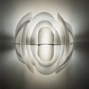 Slamp Fiordlys Applique murale, E14, FRDWM00WHT00000000EU, pas cher