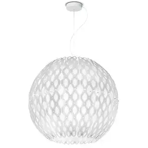 Slamp Charlotte Globe suspension en blanc pas cher