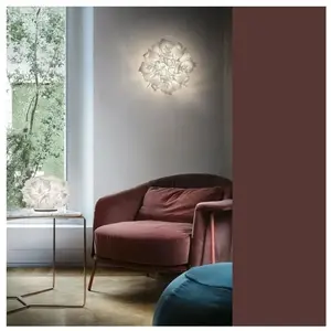 Comparateur de prix : Slamp VELI COUTURE-Applique / Plafonnier Opalflex® Ø53cm