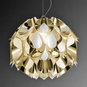 SLAMP lampe à suspension FLORA GOLD (Medium gold - Goldflex®) pas cher