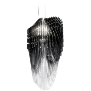 SLAMP lampe à suspension AVIA XL (Black fade - Cristalflex® / Lentifle...Vendu parmyareadesign