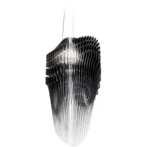 SLAMP lampe à suspension AVIA MEDIUM (Black fade - Cristalflex® / Lent...Vendu parmyareadesign