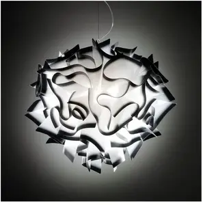 SLAMP lampe à suspension VELI SUSPENSION LARGE (Charcoal - Opalflex®) pas cher