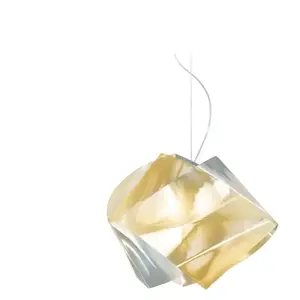 SLAMP lampe à suspension GEMMY PRISMA COLOR (Gold - Lentiflex)Vendu parmyareadesign