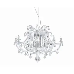 SLAMP lampe à suspension GINETTA PRISMA (Prisme - Lentiflex) pas cher