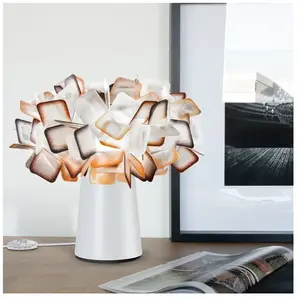 SLAMP lampe de table CLIZIA TABLE ON/OFF (Orange - Lentiflex) pas cher