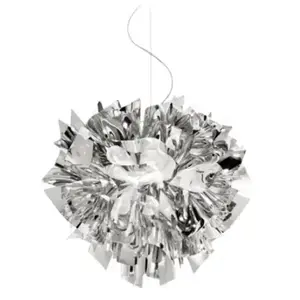 SLAMP lampe à suspension VELI SUSPENSION SILVER (Silver - Steelflex®) pas cher