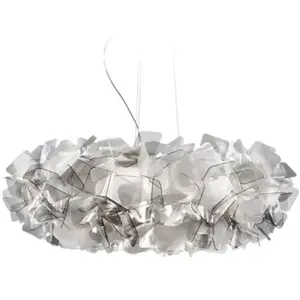 Comparateur de prix : SLAMP lampe à suspension CLIZIA LARGE (Fumé - Opalflex® / Lentiflex®)