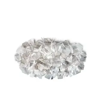 Comparateur de prix : SLAMP lampe murale applique CLIZIA LARGE (Fumé - Opalflex® / Lentiflex®)