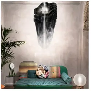 Slamp Avia Suspension E27, AVISXL0BKF01T00000EU, XL pas cher