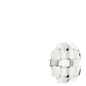 Comparateur de prix : SLAMP lampe murale applique MIDA APPLIQUE (White Platinum - Lentiflex® / Opalflex®)