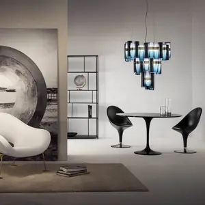 Slamp La Lollo XL suspension LED, Ø80cm, gradientVendu parluminaire