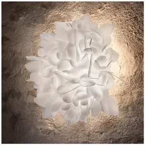 Comparateur de prix : Slamp Veli Foliage Applique murale/Plafonnier, E14, VELCM00FLG00000000EU,