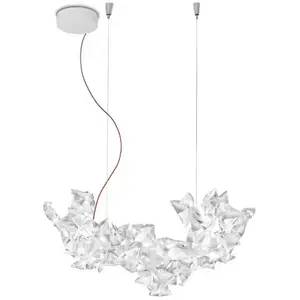 Slamp Hanami suspension, câble rouge pas cher
