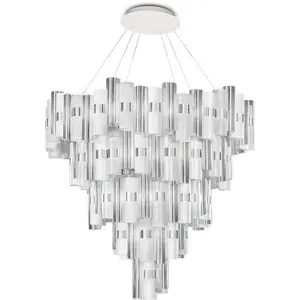 SLAMP lampe à suspension LA LOLLONA 5 (White - Lentiflex ® / Cristalfl... pas cher