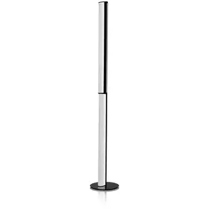Slamp lampe sur pied LED Modula, tourné, cristal, noir