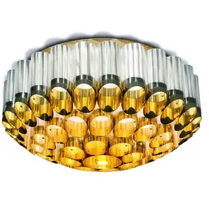 SLAMP lampe de plafond ODEON 65 cm (Gold - Lentiflex® / Goldflex®)Vendu parmyareadesign