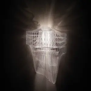 Comparateur de prix : Slamp Aria applique design, transparente