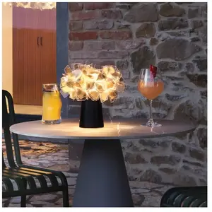 Comparateur de prix : Slamp Clizia Mama Non Mama Lampe de table sans fil, LED, CLIT000GNM000BDBLBEU,