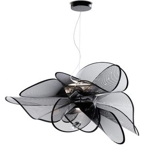 Comparateur de prix : Slamp La Belle Étoile Suspension LED noire Ø73cm