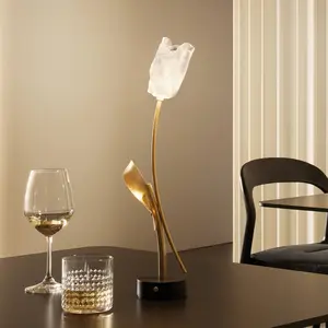 Comparateur de prix : Slamp Tulip Lampe de table sur batterie, LED, TULT000PRS000BDBLBEU,