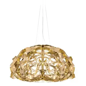 Comparateur de prix : Slamp Suspension Quantica, doré, Ø 75 cm