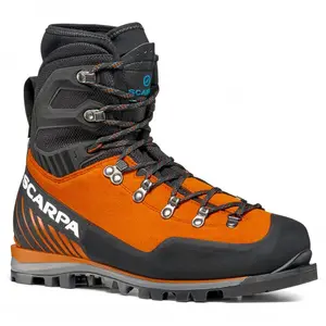 Scarpa - Mont Blanc Pro GTX - Chaussures de montagne taille 42, orange/gris