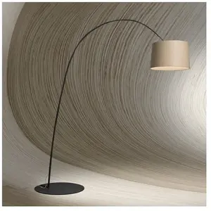 Foscarini Twiggy Wood Lampadaire LED, longueur : 170 cm, FN159003WT1_50,