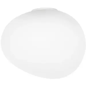 Foscarini GREGG MEDIA SEMI 1-Applique Verre /Métal H26cm BlancVendu pararchiproducts