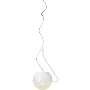 Foscarini - Suspension Tonda - Blanc - Verre soufflé opalin - Designer...Vendu parmade-in-design