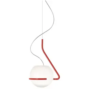 Foscarini - Suspension Tonda - Orange - Verre soufflé opalin - Designe...Vendu parmade-in-design