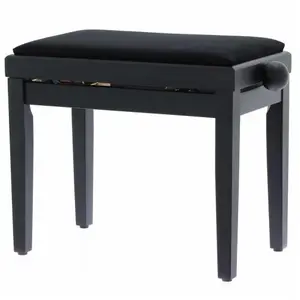 Quiklok PB100BKS Banquette Noir Mat Assise Velours