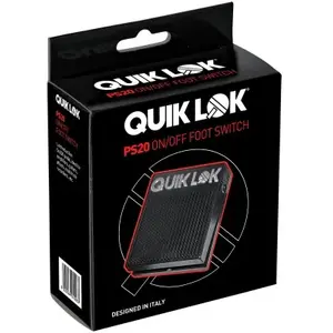 Quik-Lok Quiklok PS20 - Pédale de footswitch pas cher