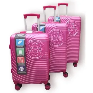 Set de 3 valises Abs " GERARD PASQUIER" - Fuchisa pas cher