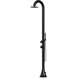 Douche en acier inoxydable sined moon d noir douche en acier inoxydabl...