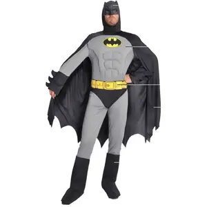 Comparateur de prix : Déguisement Batman Classic adulte - CIAO - Taille L - Costume avec muscles rembourrés - Multicolore - Gris