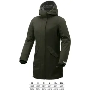 Comparateur de prix : Tucano Urbano Veste Parka Femme 2in1 Verte Airborne Taille S avec Certification Vélo CE
