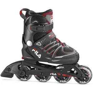 Comparateur de prix : Rollers Fila Skates X-One noir gris rouge enfant - S
