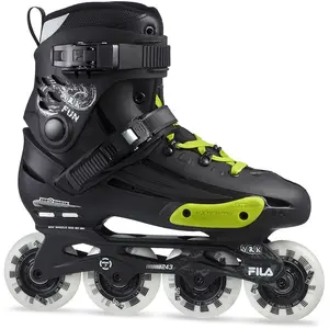 Comparateur de prix : Roller Fila Skates NRK Fun noir jaune lilas - 40