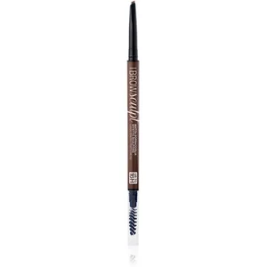 bellaoggi I Brow Sculpt Eyebrows Pencil crayon sourcils précision avec brosse teinte Dark Brown 1 g pas cher