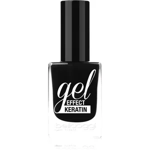 bellaoggi Gel Effect Keratin Nail Polish vernis à ongles teinte Black To Gold 10 ml pas cher