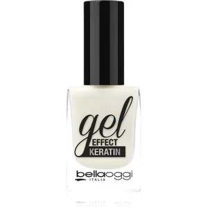 bellaoggi Gel Effect Keratin Nail Polish vernis à ongles teinte Milky White 10 ml