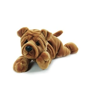 Plush & Company - 05925 - Peluche - Ruga Chien Sharpei Allongé - 40 cm