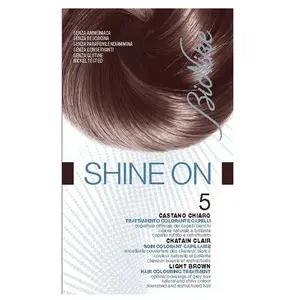 BioNike SHINE ON coloration cheveux permanente teinte 5 Light Brown 1 pcs pas cher
