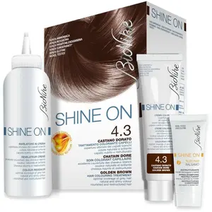 Comparateur de prix : BioNike Shine ON Soin colorant capillaire 4.3 Châtain doré