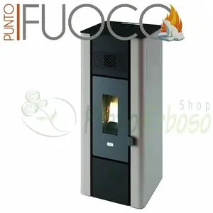 Poêle À Pellets Punto Fuoco Minni 6,3 Kw Blanc pas cher